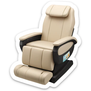 massage chair sticker