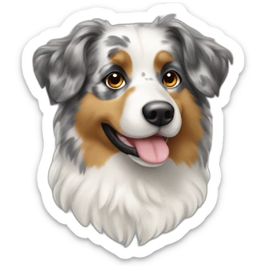 Berger australien merle sticker