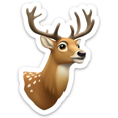 the deer above which is written VOLGA CHAMP sticker