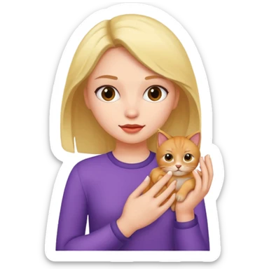 A girl fingering her pussy sticker