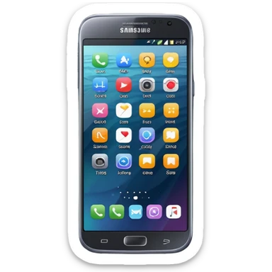 Samsung and android phone customisation sticker