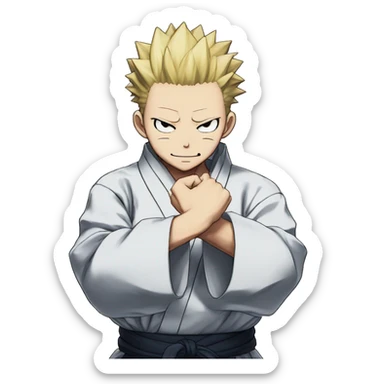Jujutsu kaisen sukuna domain expansion hand sign  sticker