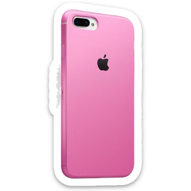 iPhone 15 plus pink  sticker