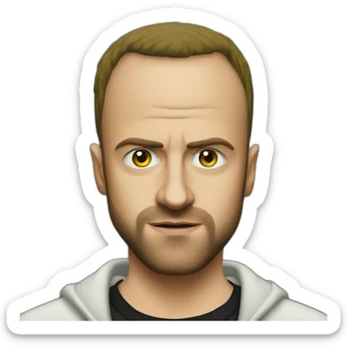 Jewish jesse pinkman sticker