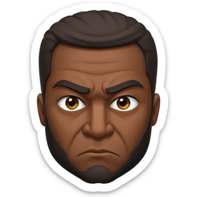 angry Iraqi, in profile sticker