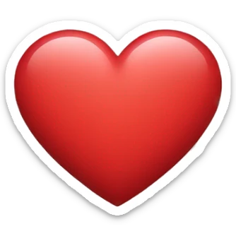 Love hart  sticker