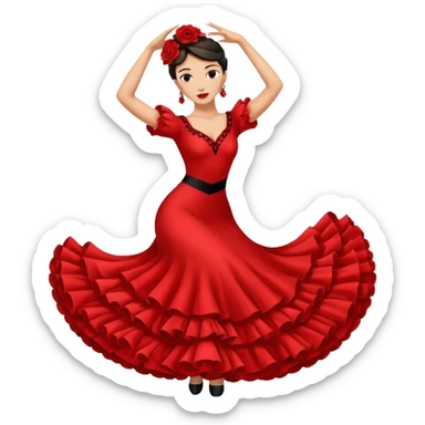 Flamenco sticker