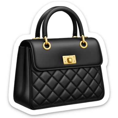 channel bag  sticker