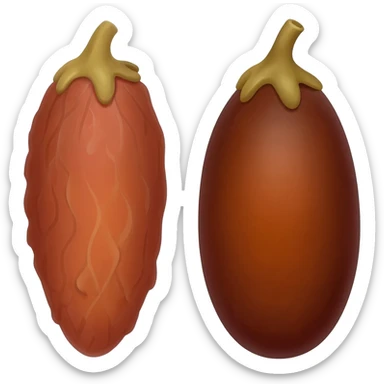 i want two fruit dates sticker