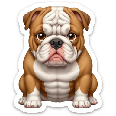 bulldog ingles database sticker
