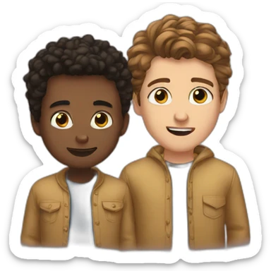 Alex and henry sticker