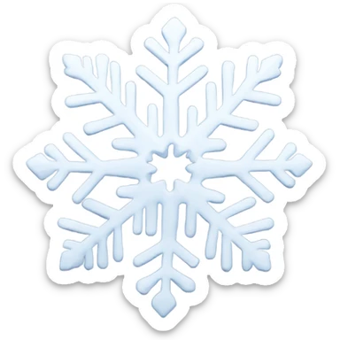 Snowflake  sticker