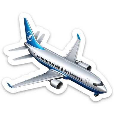 Boeing 737 sticker