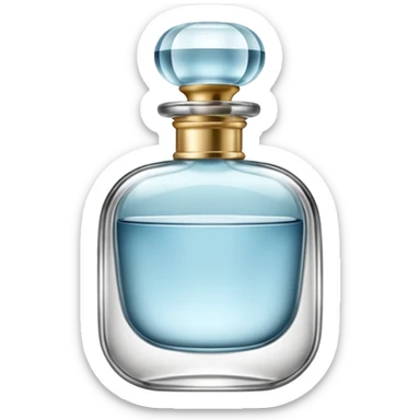 simple perfume sticker