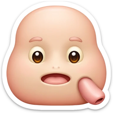 Denis but replace d with p sticker