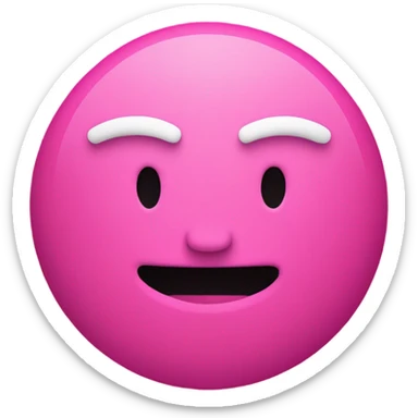 Pink netflix logo sticker