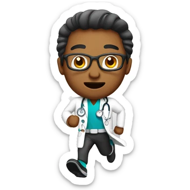 running doctor sticker