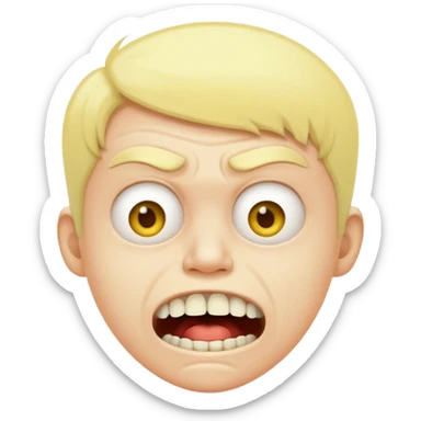 he smells bad  sticker