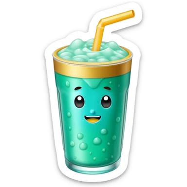 Taco Bell baja blast sticker