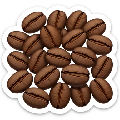 beans COFFEE  sticker