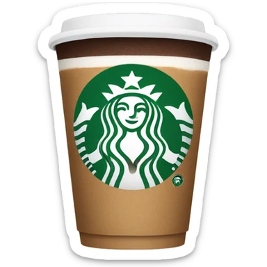 Starbucks coffe sticker