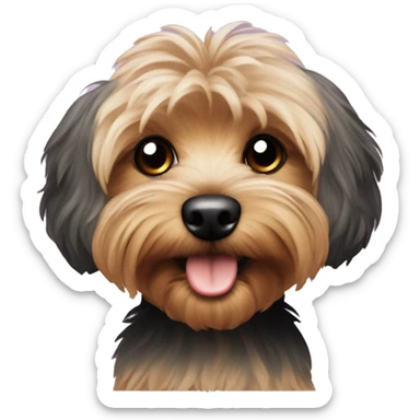 Yorkiepoo  sticker
