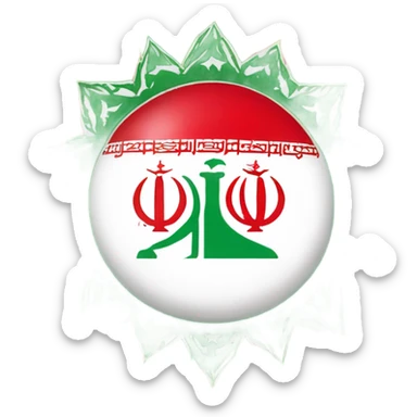 iran flag before revolution sticker