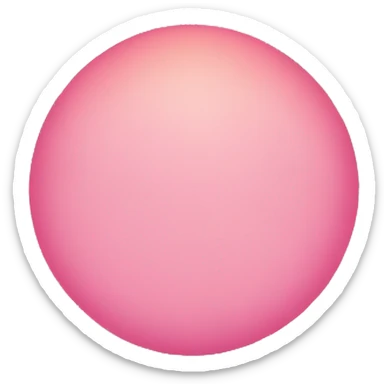 pink sun sticker