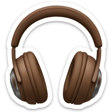 Brown Beats Studio pro headphones  sticker