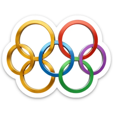 olympic rings sticker