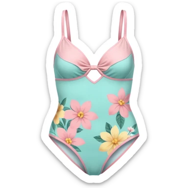 Aesthetic vintage bathing  sticker