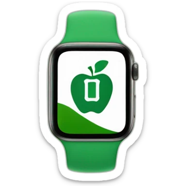 Apple watch con el escudo del Betis de fondo sticker