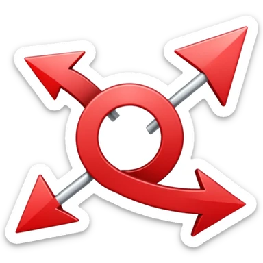 Prompt 15: "Is your backup plan."
Graphic: 🔄 Refresh/loop arrows icon (white with red highlights).
Animation: Arrows rotate smoothly.
Background: Transparent. sticker