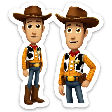 Sheriff Woody sticker