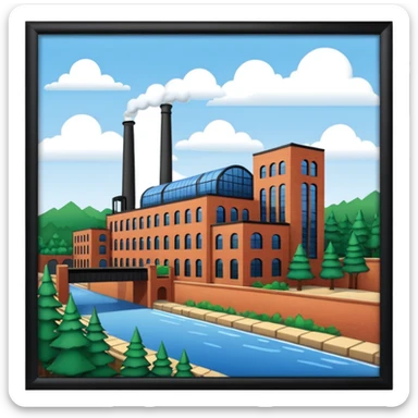 Evergreen Brick Works sticker