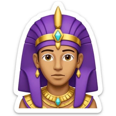 purple Pharaoh sticker