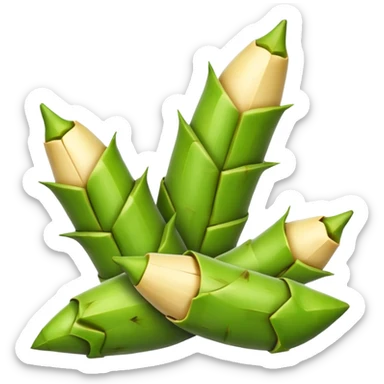 bamboo shoots sticker