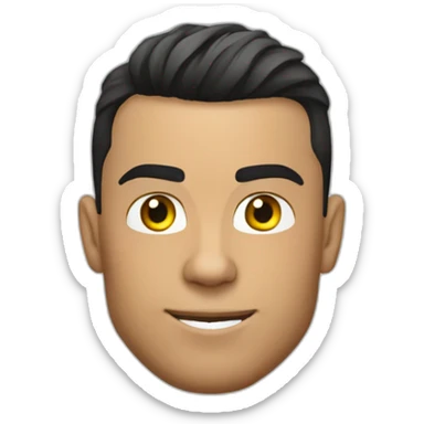 Cristiano ronaldo gost sticker