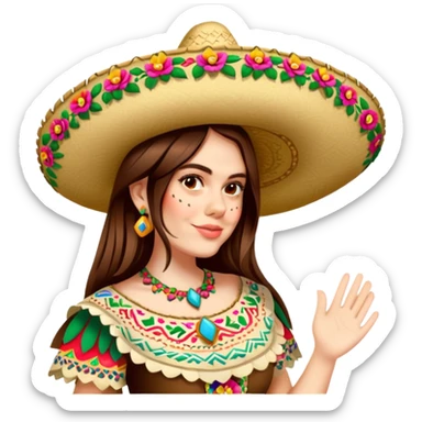 Traditional Costume Enthusiast sticker