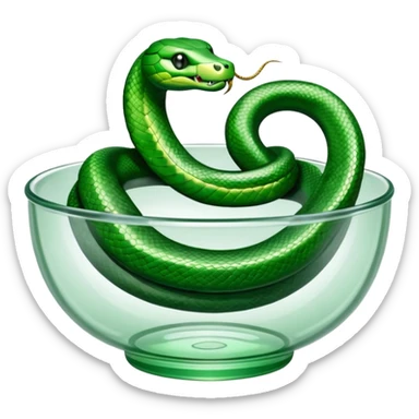 Bowl of hygieia  sticker