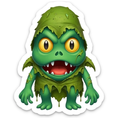 Swamp monster   sticker