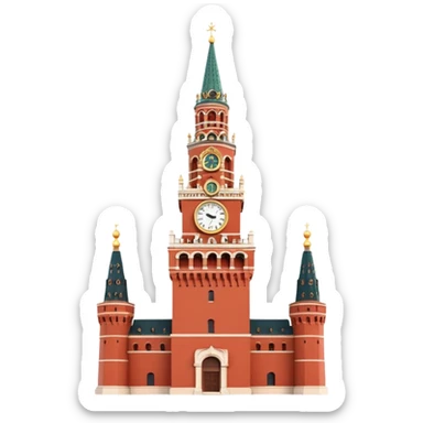 Spasskaya Tower sticker