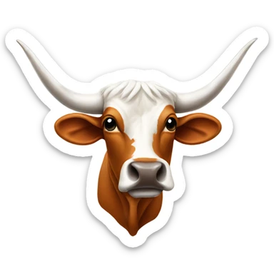 Texas Longhorn sticker