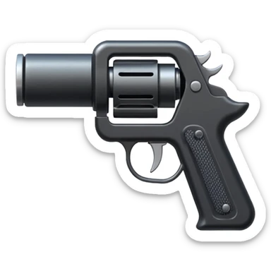 Mini gun sticker