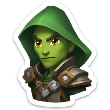 world of warcraft rogue sticker