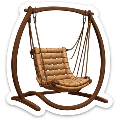 Swinging chair sticker