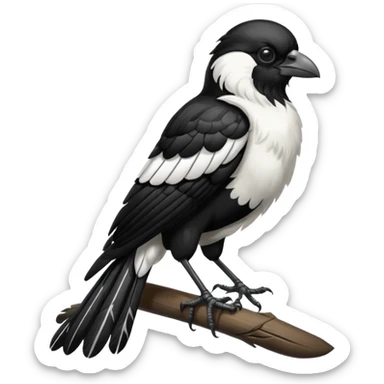 Collingwood magpie sticker