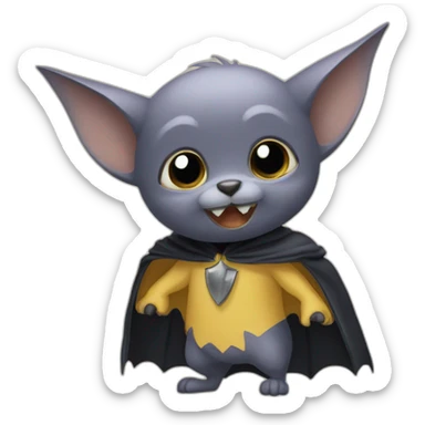 Chauve-souris qui tape sticker