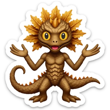 Spicy Zinger in stranger things themed sticker