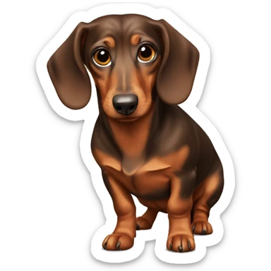 Dachshund sticker